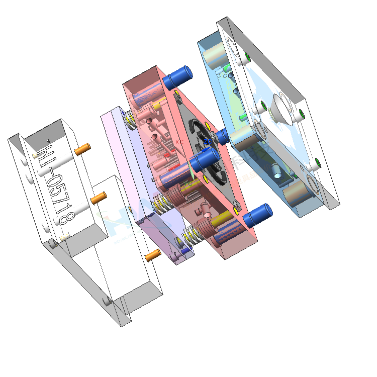 IMD/IML注塑工艺模具设计开发