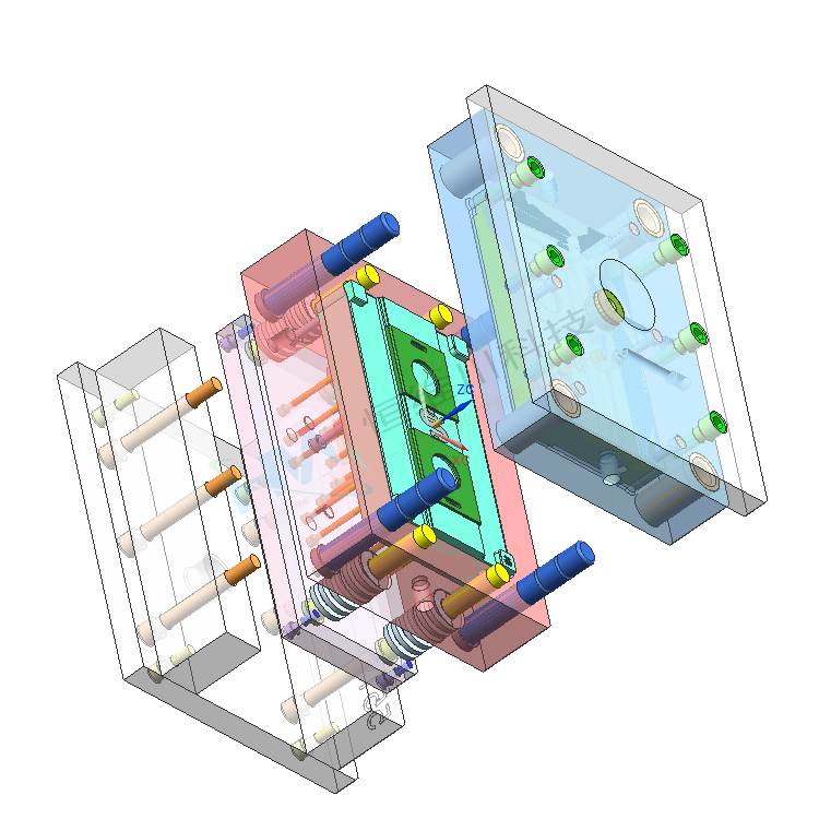 IMD/IML注塑工艺模具设计开发