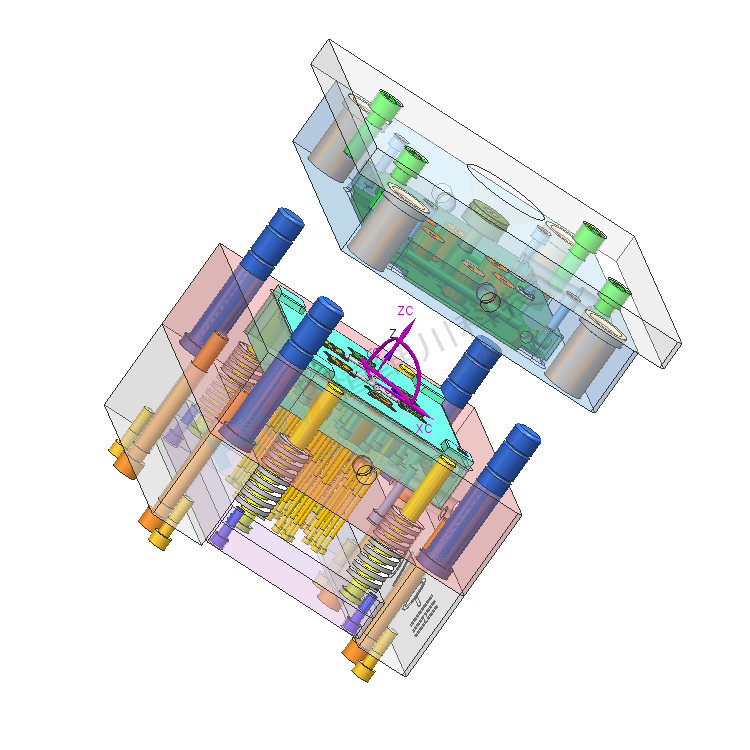 IMD/IML注塑工艺模具设计开发